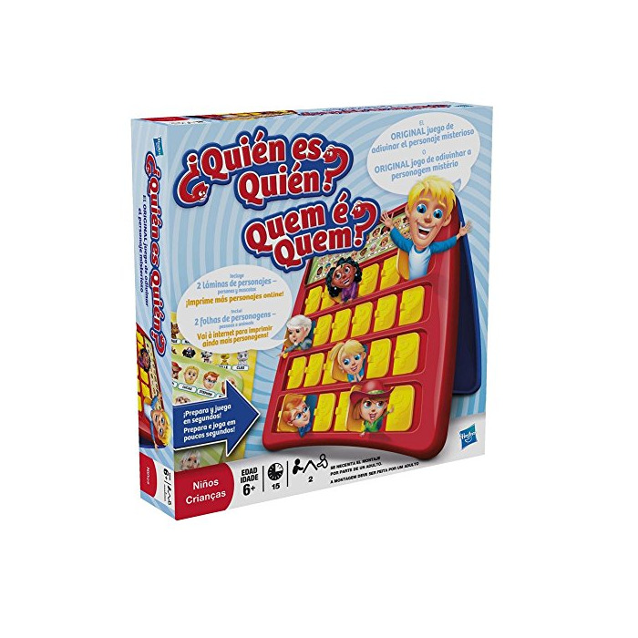 Hasbro Gaming Gaming Clasico Games-Quien es quien