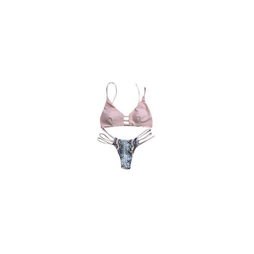 riou Bikini Conjuntos de Bikinis para Mujer Push Up Mujeres Traje de