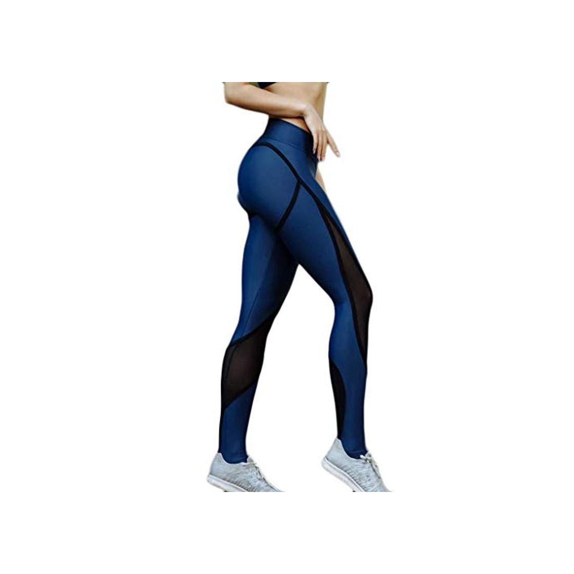 Fashion MEIbax Leggings Deportivos elásticos y Transpirables para Mujer, Leggings de Fitnes Yoga