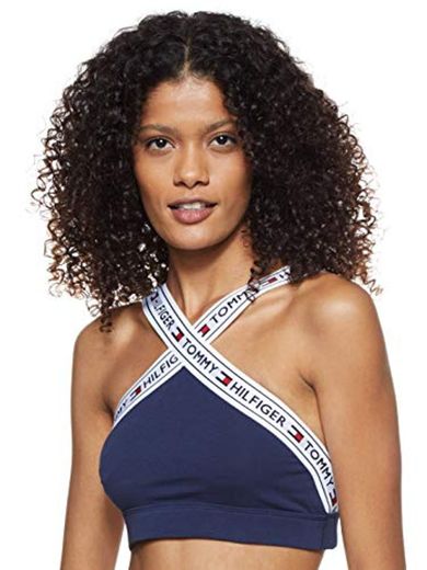 Tommy Hilfiger X Sujetador Estilo Bralette, Azul