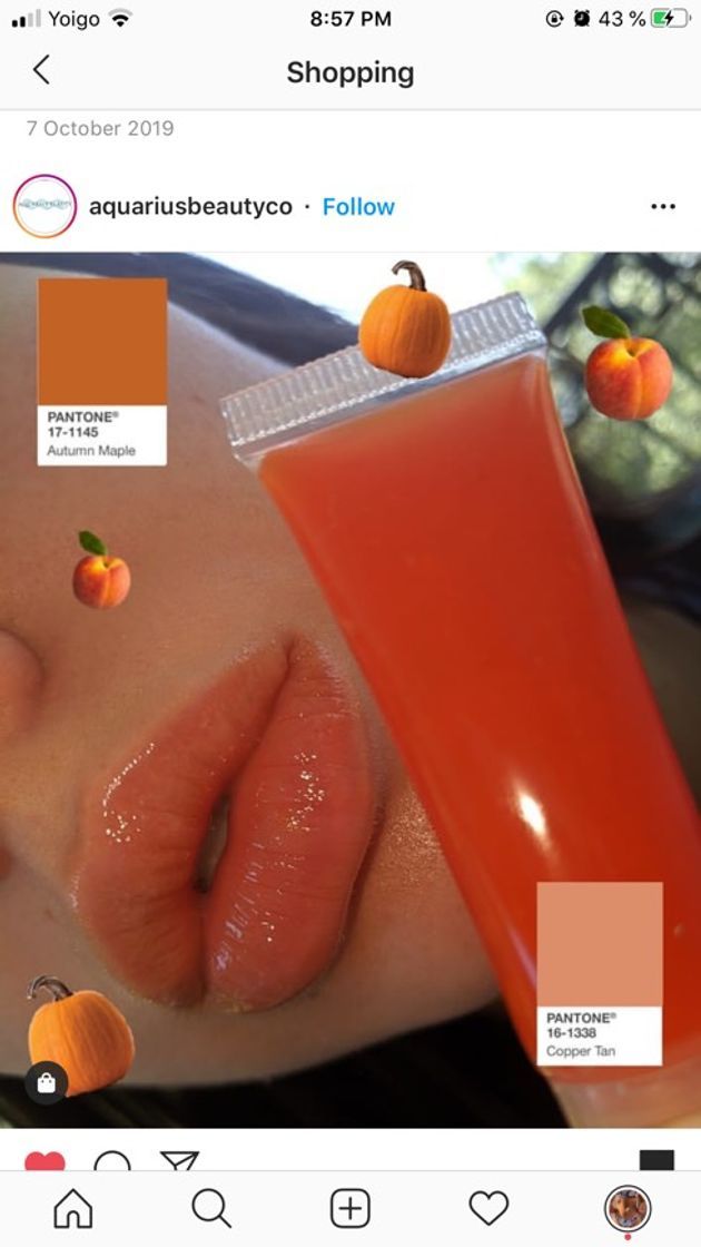 Social Brillo naranja