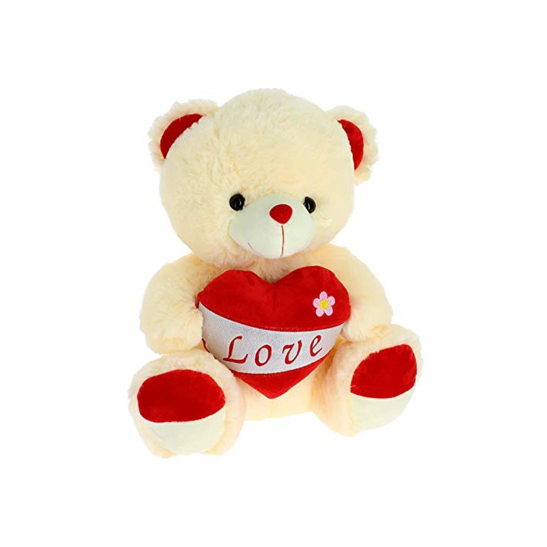 Producto Bimar Peluche Oso Corazon Rojo Brillante 28 cm