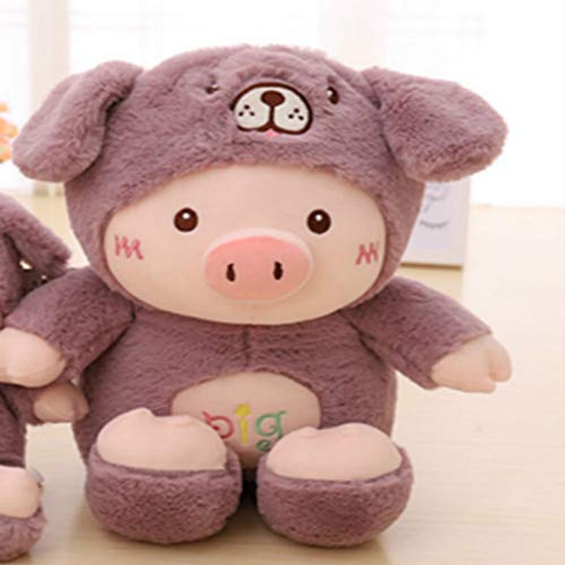 Products zcm Bambola di Peluche 30 Cm Kawaii Pig Stuffed Plush Doll Cosplay Cat & Bear & Dog Toy Baby Soft Animal Pig Pillow Niños Niña Cumpleaños