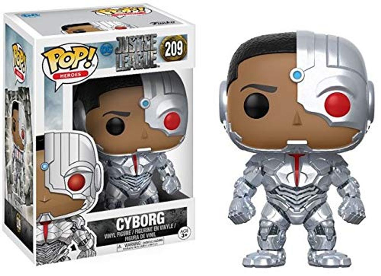 Product DC Figura de Vinilo Cyborg, colección Justice League