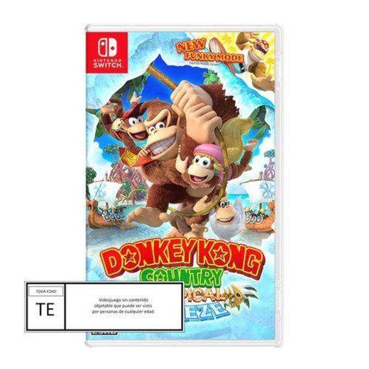 Nintendo Donkey Kong Country Tropical Freeze Nintendo Switch ...