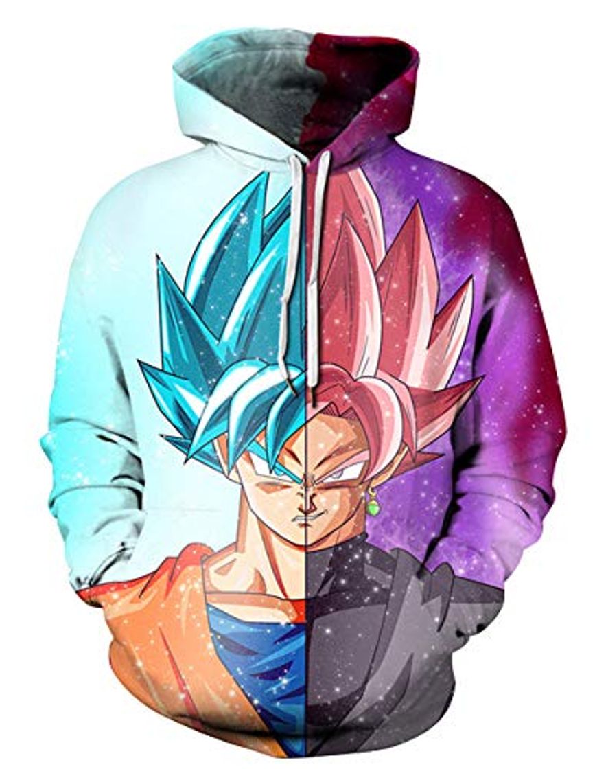 Producto Sudaderas Dragon Ball Niño Hombres Sudadera con Capucha 3D Unisex Mujer Impresión