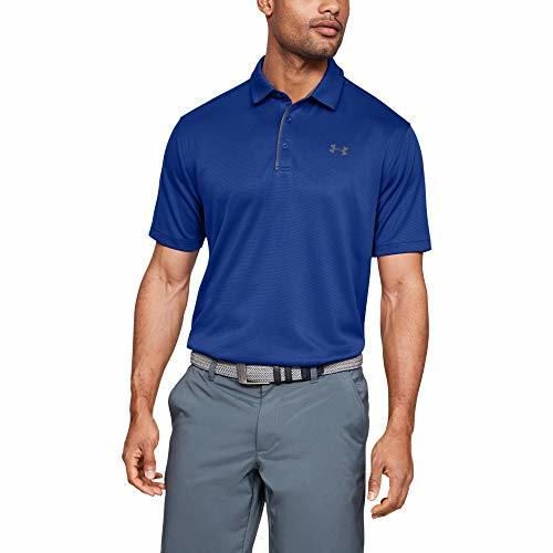 Under Armour Tech Polo, Hombre, Azul