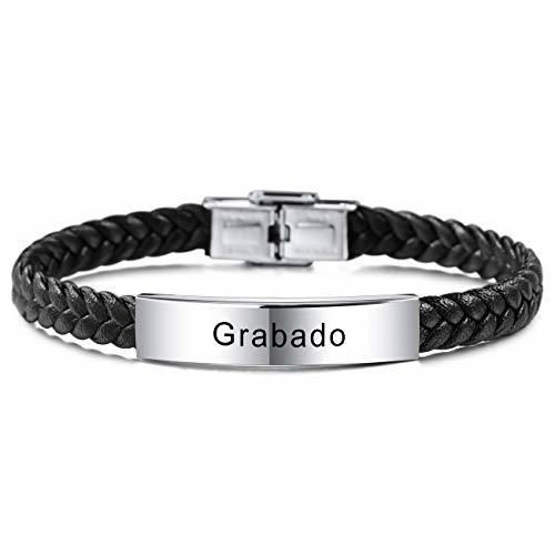 MeMeDIY Nombre Pulsera Pulseras Personalizadas para Mujeres Pulseras Personalizadas para Niños Hombres