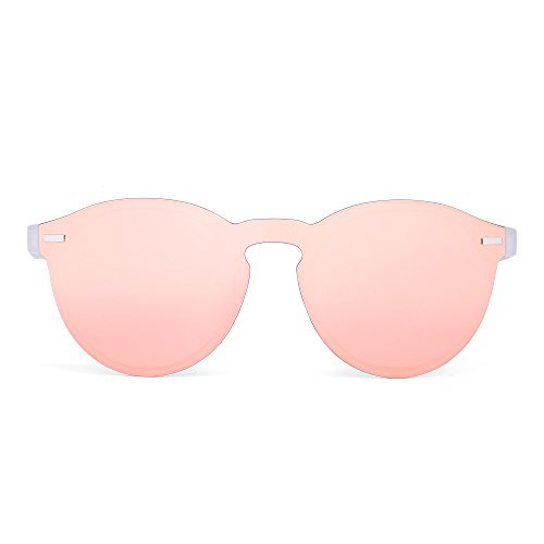 Lugar JIM HALO Gafas de Sol Redondas Polarizadas para Mujer Hombre Gafas Moda