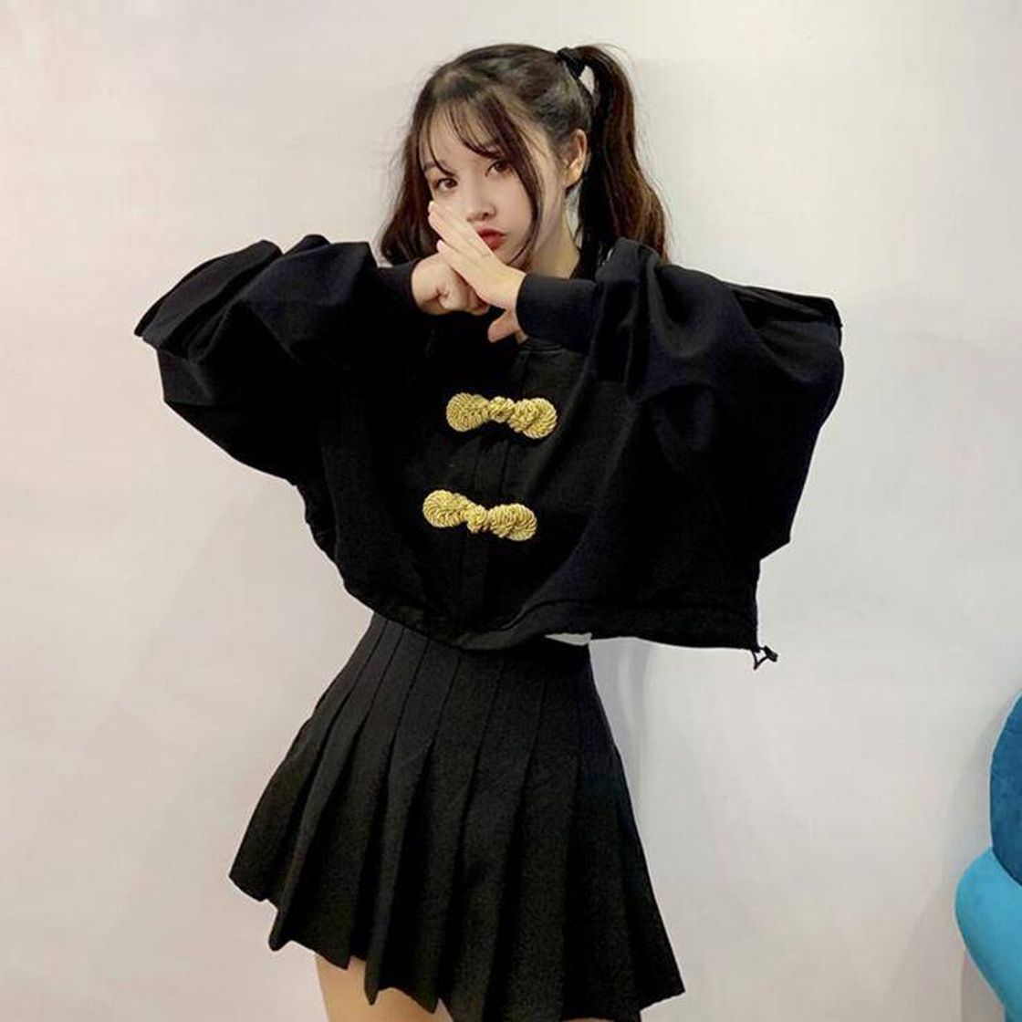 Social Punk Women Black Harajuku Vintage sudaderas con capucha de e