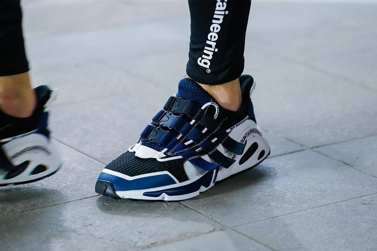 Social adidas White Mountaineering LXCON Shoes - Blue