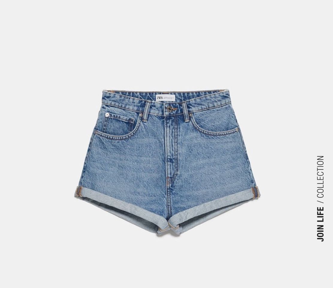 Fashion 90s Rolled up shorts