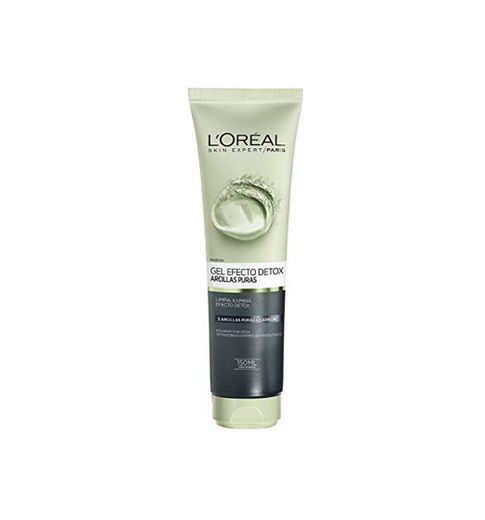 L'Oréal Paris Gel Limpiador Efecto Detox Arcillas Puras Negra