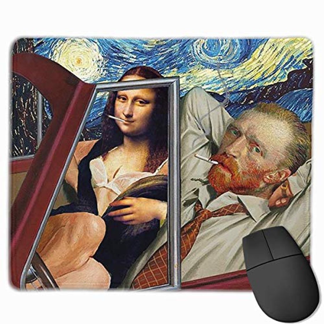 Productos Monalisa und Van Gogh Mauspad Kundenspezifisch