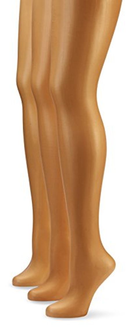 Producto Nur Die 3er Transparent Strumpfhose, 725949 Medias, 15 DEN, Braun