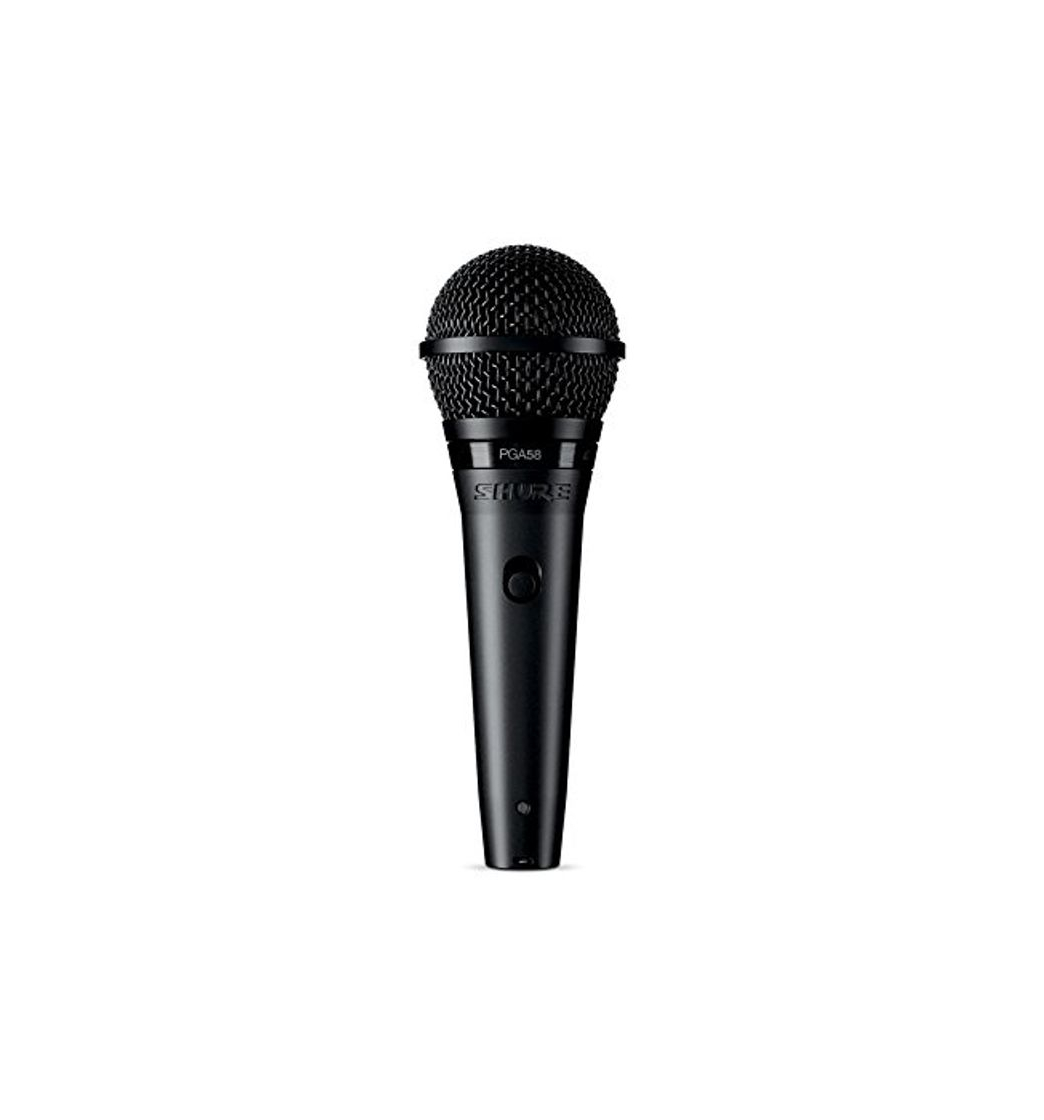 Producto Shure PGA58 Micrófono dinámico cardioide para voz con cable XLR a XLR