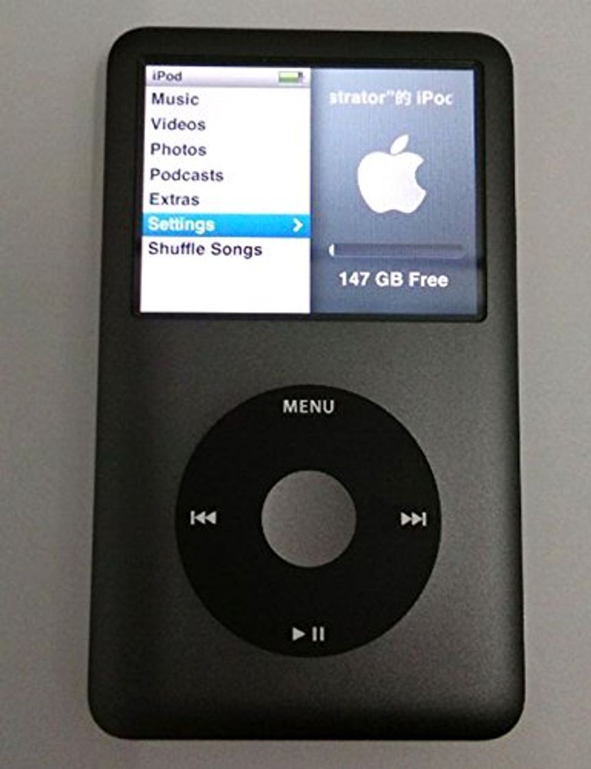 Producto Apple iPod classic 160 GB Negro