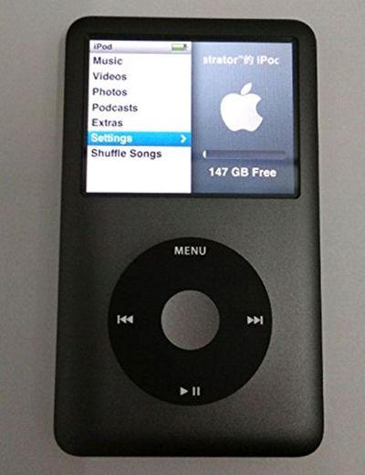 Apple iPod classic 160 GB Negro