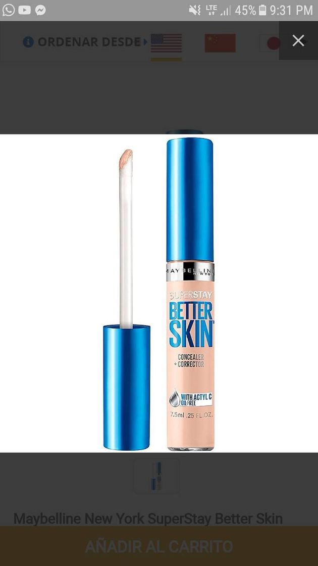 Fashion Maybelline New York SuperStay Better Skin Corrector