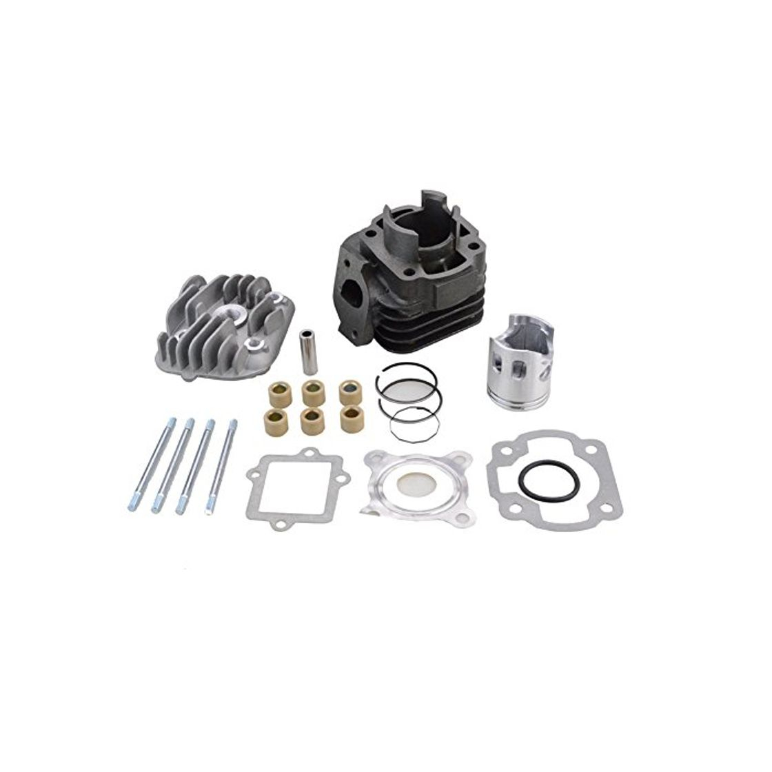 Producto GOOFIT Cilindro Kit con 10 mm pistón para Yamaha Jog Zuma vino 2 tiempos Minarelli 50 cc para 1E40QMB Motor