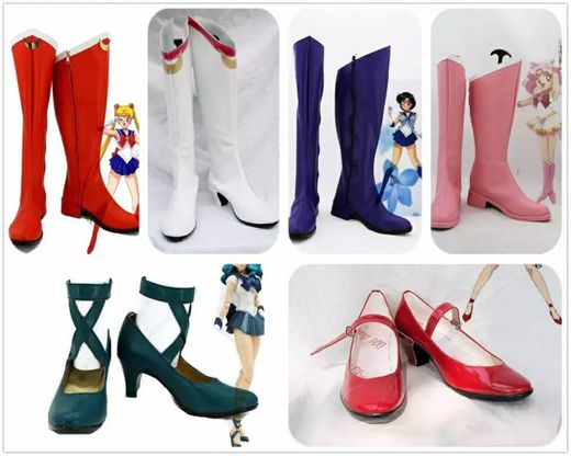 Zapatos cosplay Sailor Moon 