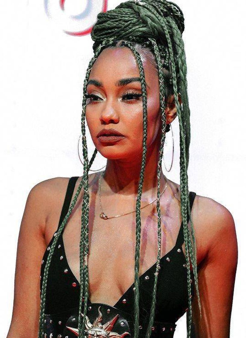 Moda Trança Box Braids Verde