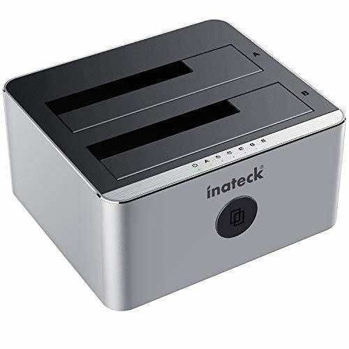 Inateck Aluminio USB 3.0 a SATA 2-Bay USB 3.0 Docking Station Bases