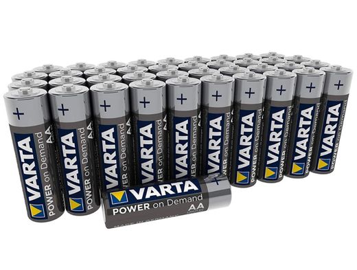 Pack de 40 Pilas VARTA 1,5 V AA