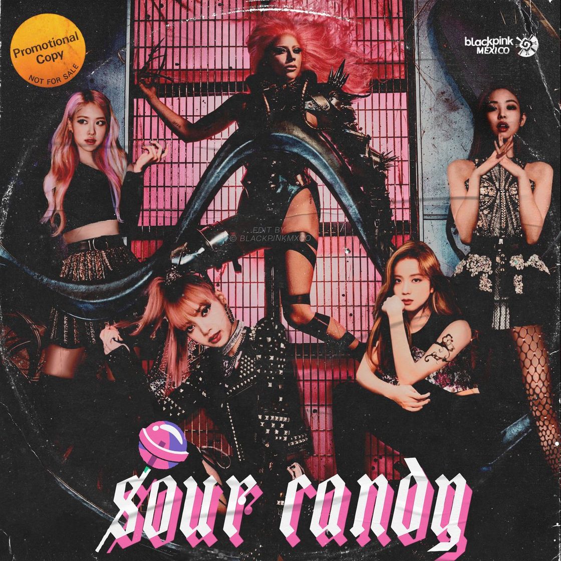 Canción Sour Candy - Lady Gaga feat. balckpink