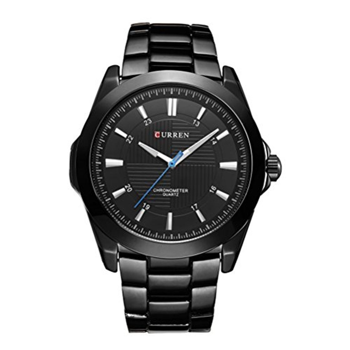 Fashion Relogio Masculino CURREN Relojes Hombres Reloj de Cuarzo Ejército Negro Tira Top Marca Impermeable Relojes Masculinos