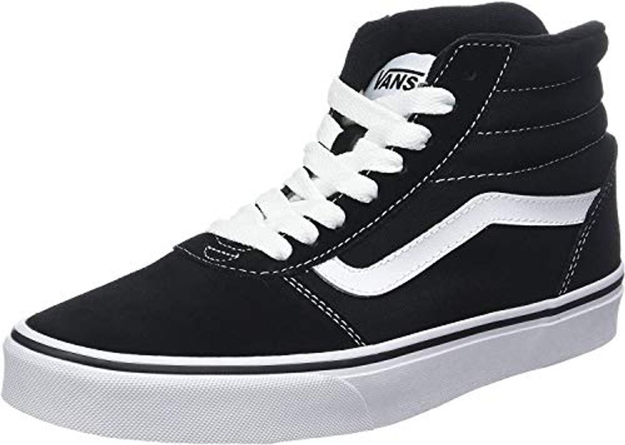 Moda Vans Ward Hi Hombre, Zapatillas Altas, Negro