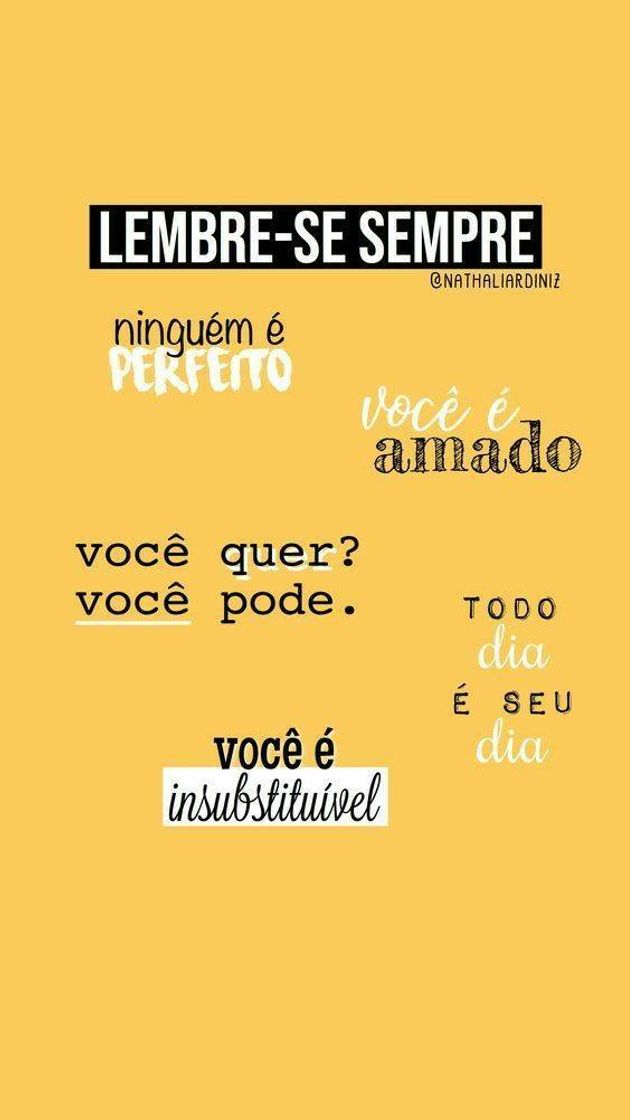 Moda Você é insubstituível💫