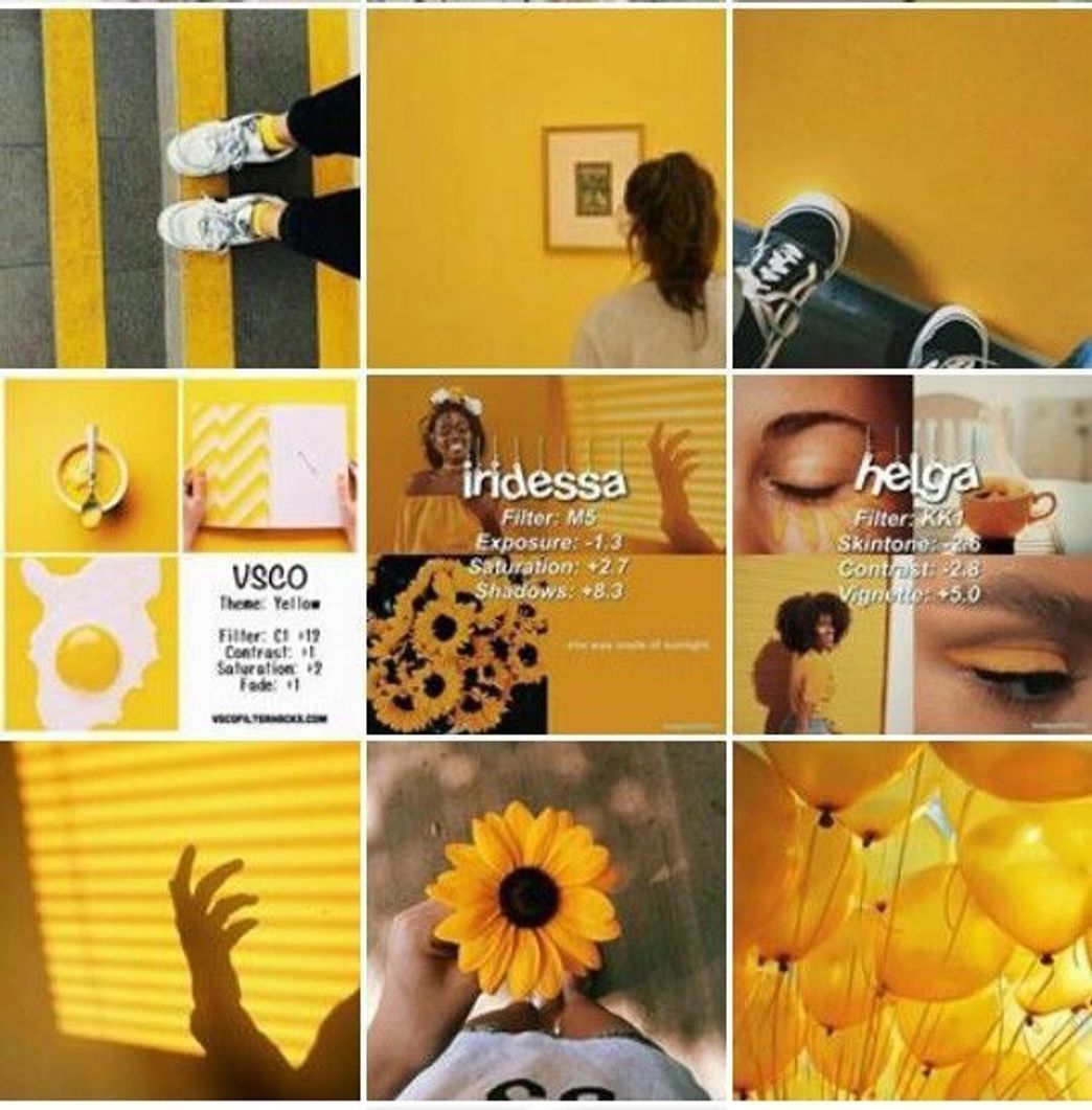 Fashion Feed amarelo 