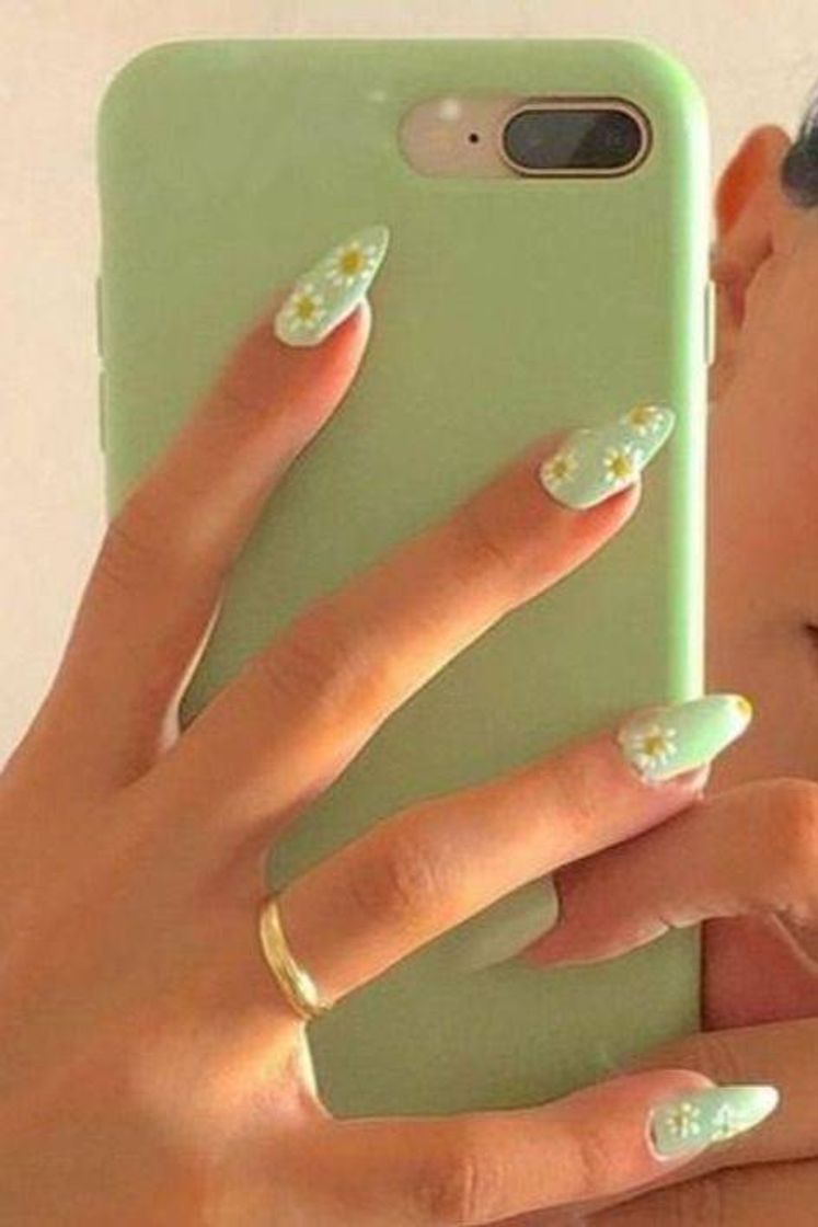 Fashion  unhas verdes 🌼