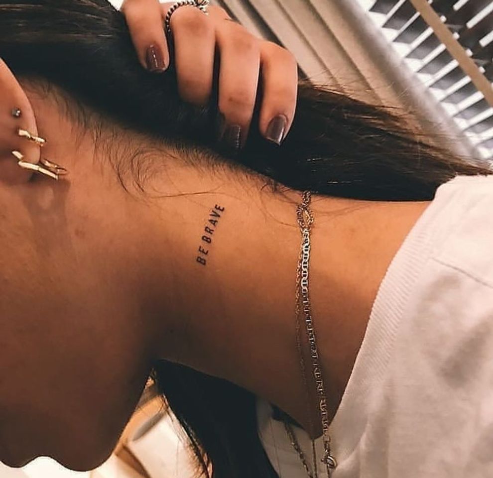 Social Tatto "Be Brave"