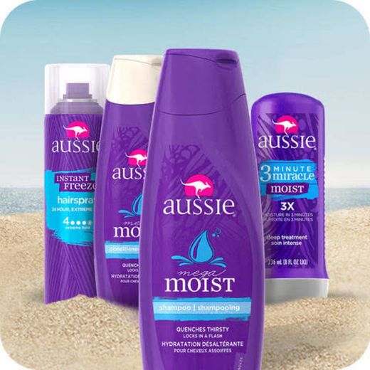 Mega Moist Shampoo 13.5 fl oz by Aussie