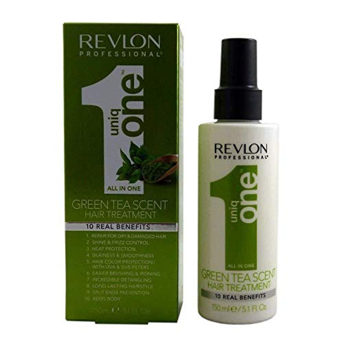 Social Revlon Uniq One Green Tea All In One Hair Treatment 150 Ml