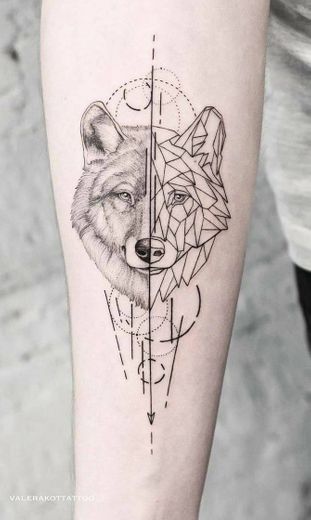 tattoo lobo 🖤