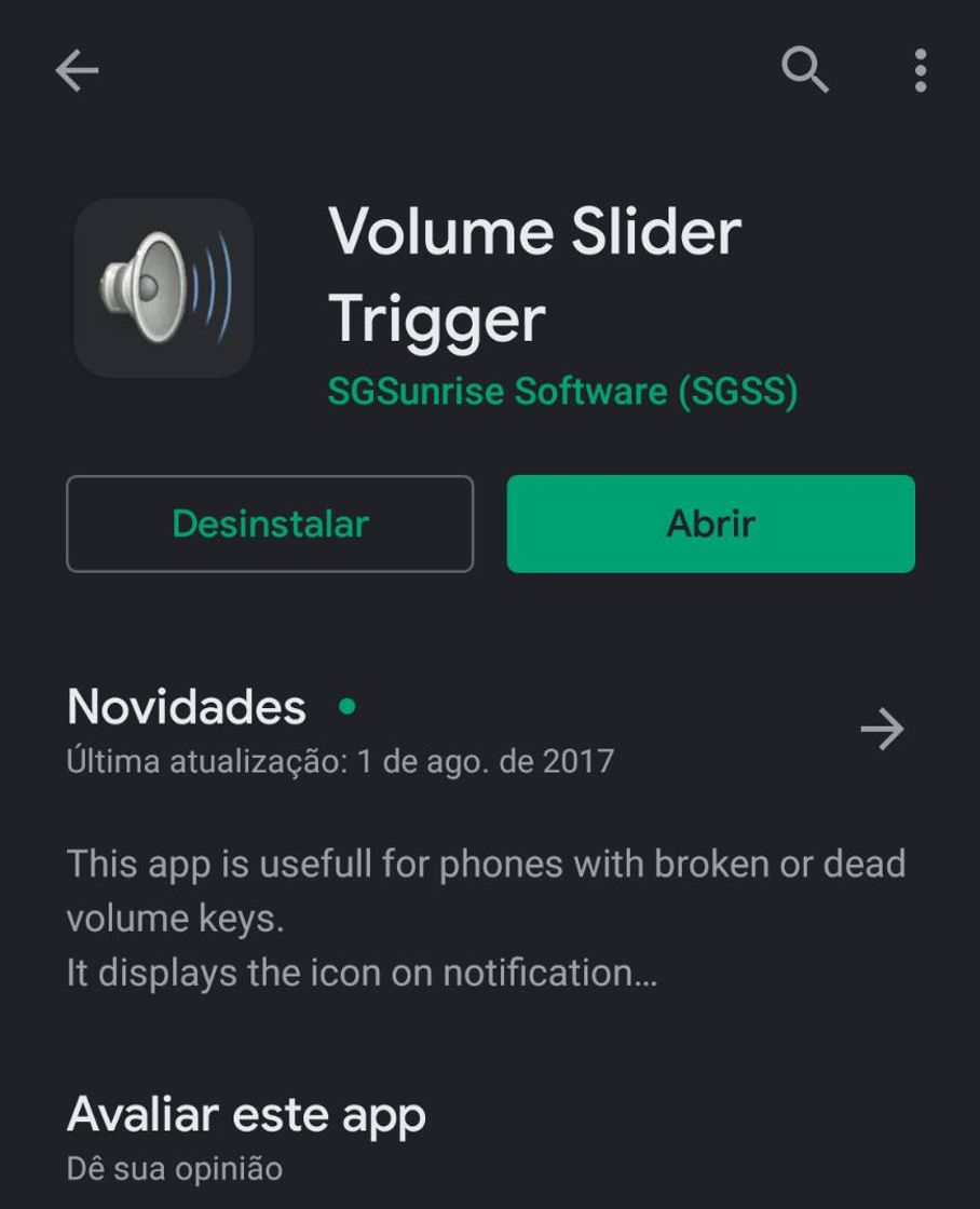 Apps Volume Slider Trigger - Apps on Google Play