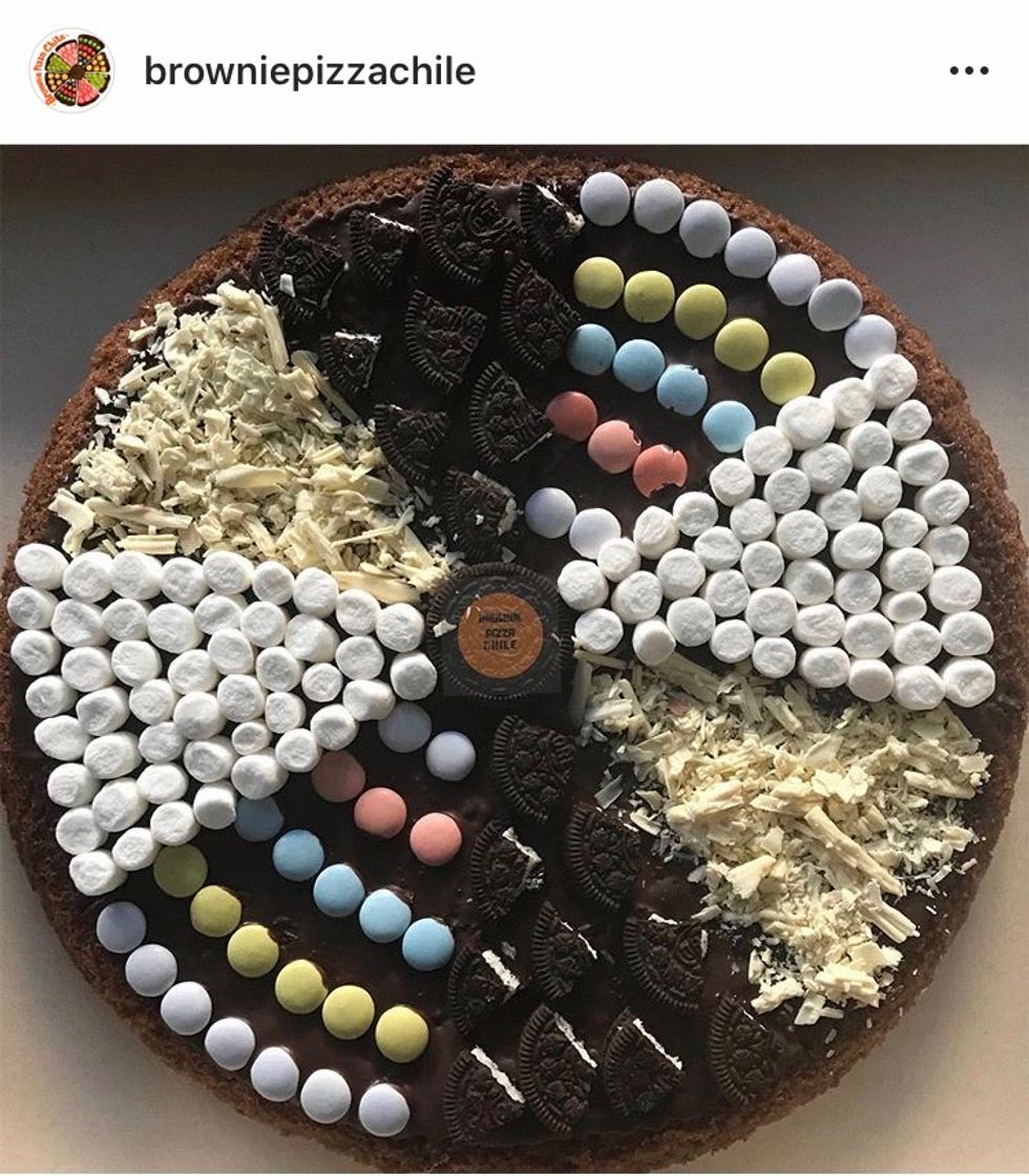 Restaurants Brownie pizza chile 