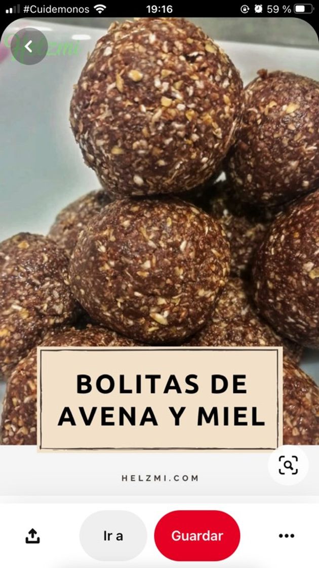 Moda Bolitas avena y miel 