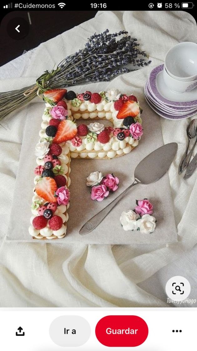 Moda Letter Cake