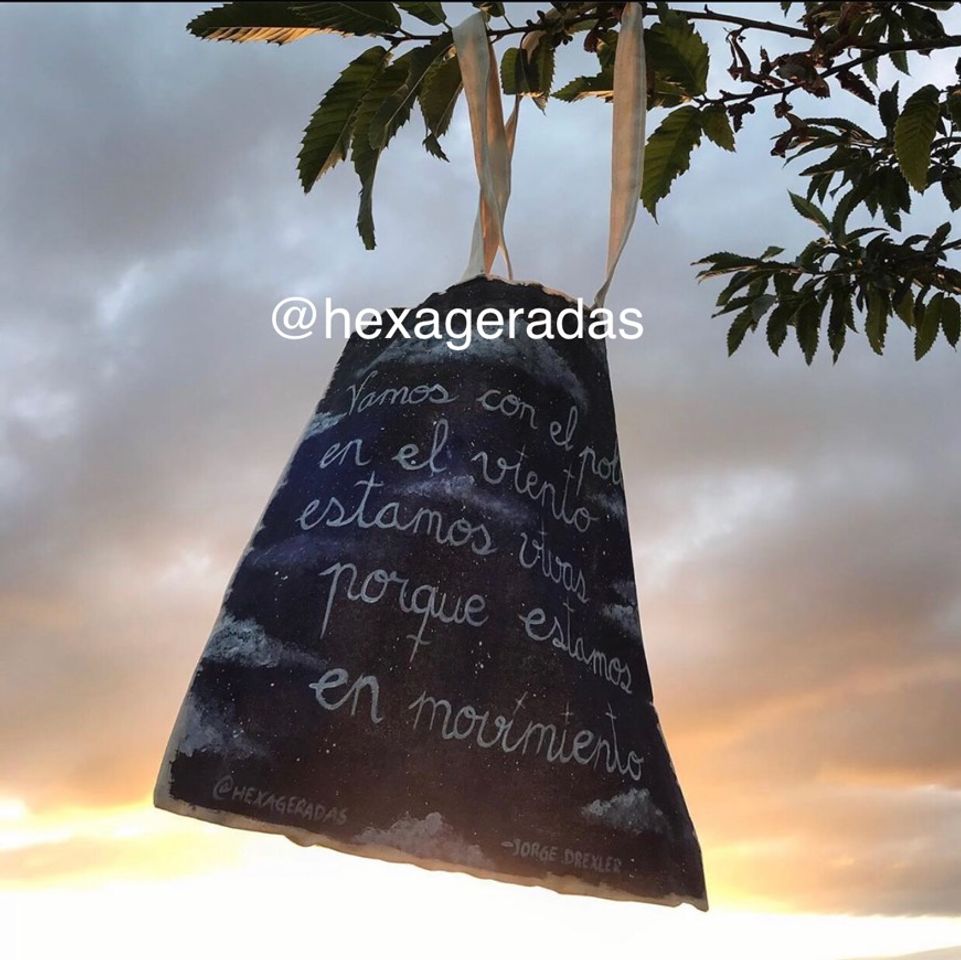 Social Bolsa personalizada pintada a mano