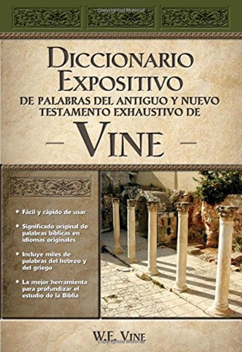 Social Diccionario expositivo de palabras del nuevo y antiguo testamento de Vine