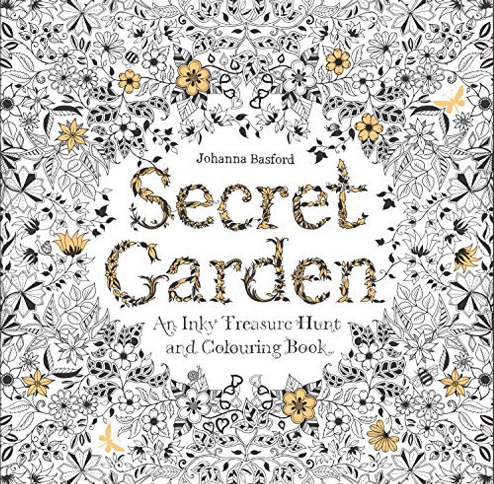 Libro Secret Garden: An Inky Treasure Hunt and Colouring Book