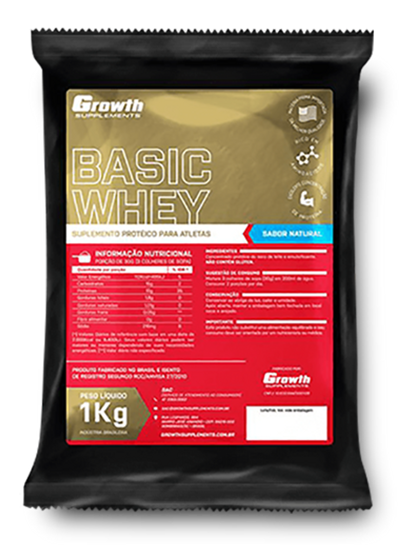 Moda Basic Whey Protein (1kg) - Growth Supplements