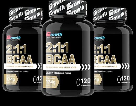 bcaa 120 comprimidos tab - growth supplements