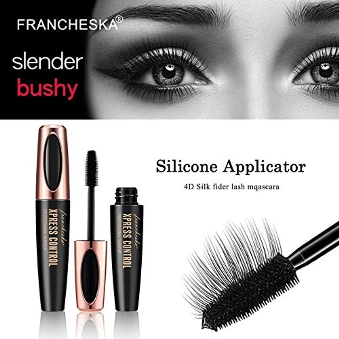 Product 4D Silk Fiber Eyelash Mascara Waterproof Rimel maquiagem profissional completa makeup for