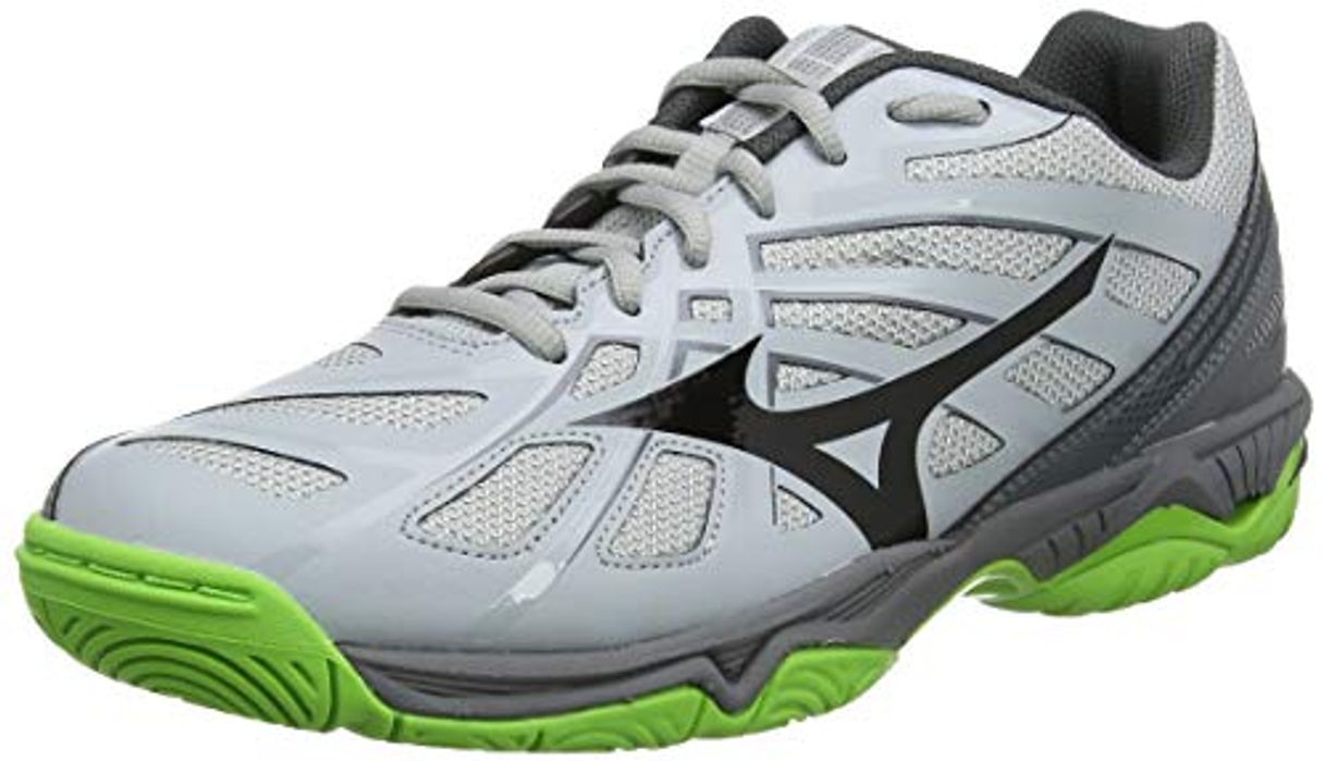 Product Mizuno Wave Hurricane 3, Zapatos de Voleibol Unisex Adulto, Gris