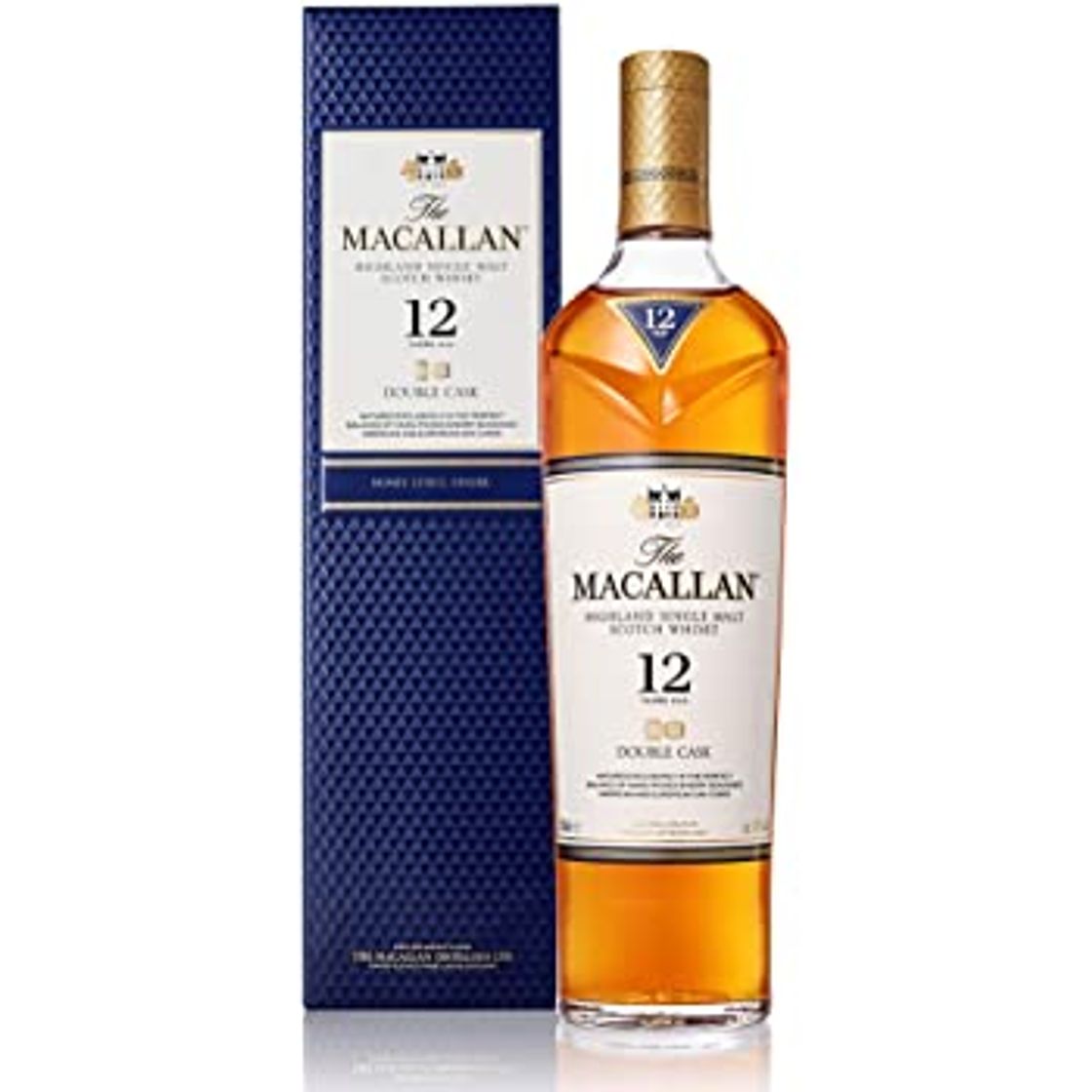 Macallan Double Cask 12 Años Single Malt Whisky Escoces, 40%